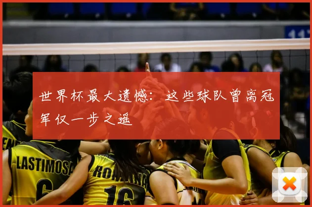 世界杯最大遗憾:这些球队曾离冠军仅一步之遥